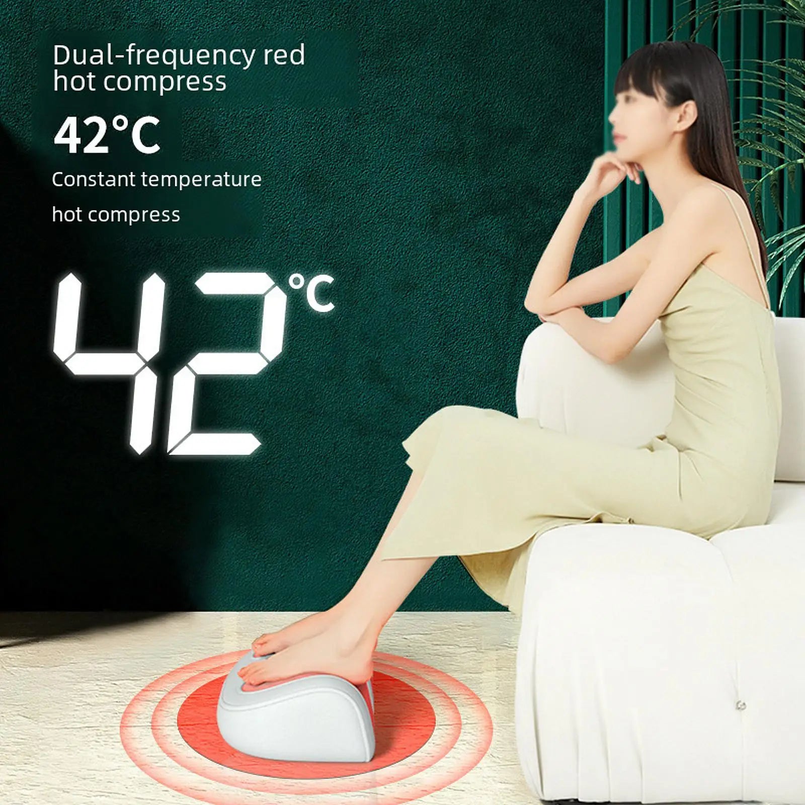 Electric Shiatsu Foot & Leg Massager