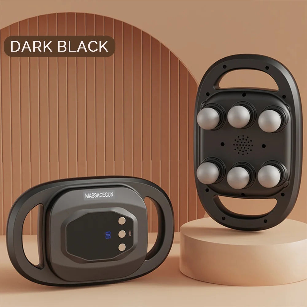 Six-Head Deep Tissue Fascia Gun for Full-Body Muscle Recovery