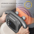 Six-Head Deep Tissue Fascia Gun for Full-Body Muscle Recovery