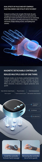 Relivex ThermaPulse™ Wrist Therapy Massager