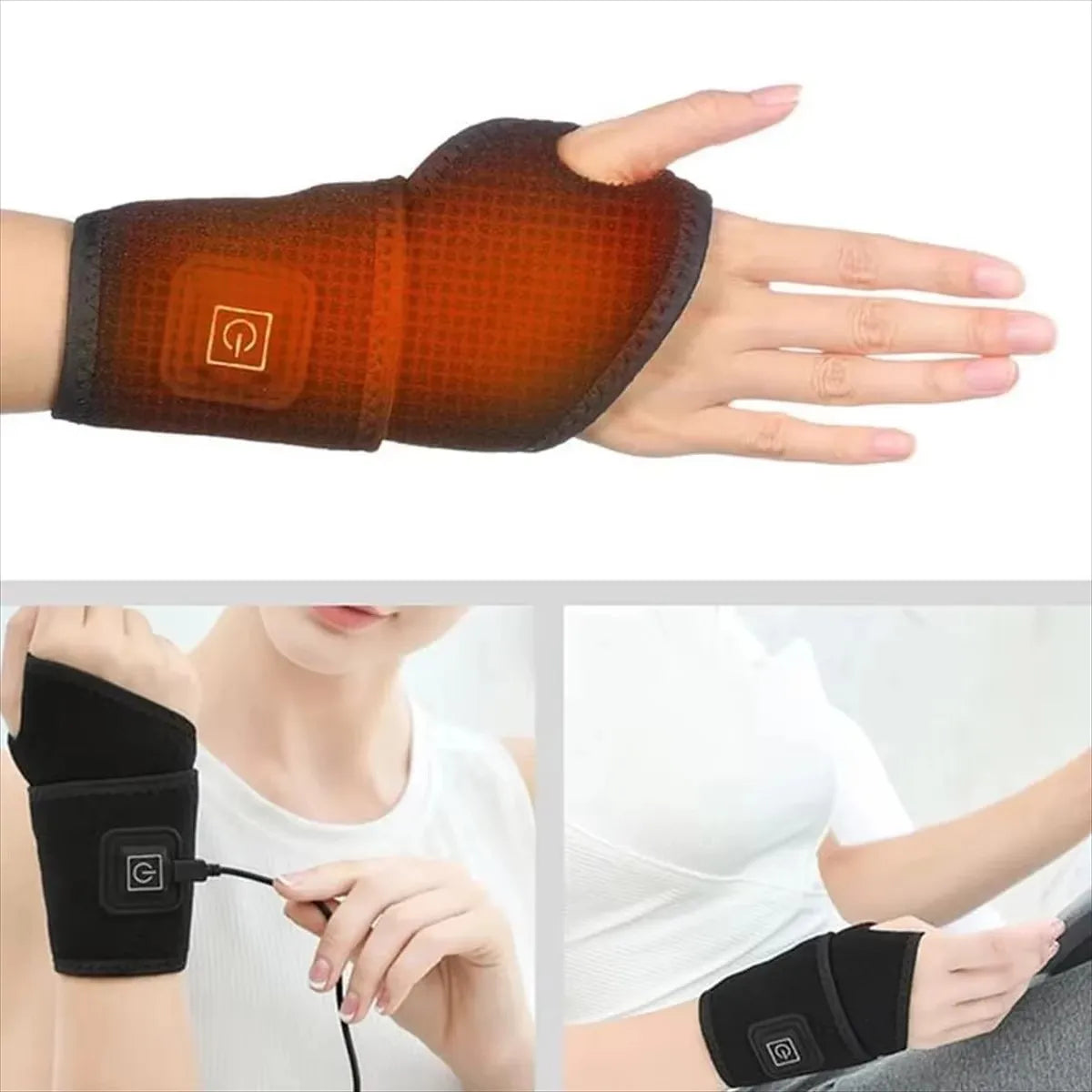 Relivex HeatPulse™ Wrist Therapy Wrap