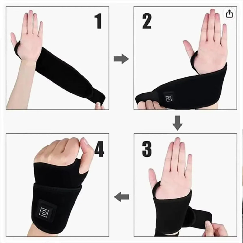 Relivex HeatPulse™ Wrist Therapy Wrap