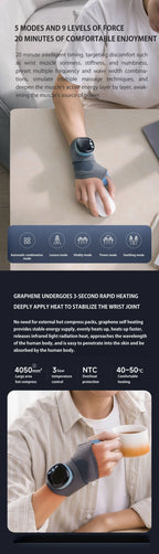 Relivex ThermaPulse™ Wrist Therapy Massager