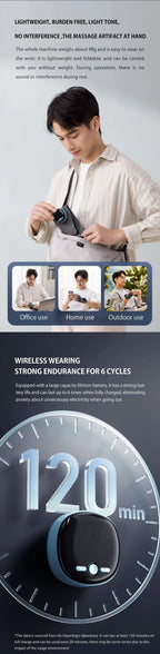 Relivex ThermaPulse™ Wrist Therapy Massager